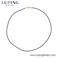 44796 xuping schmuck 24 karat vergoldet schlichtes design mode elegante kette halskette